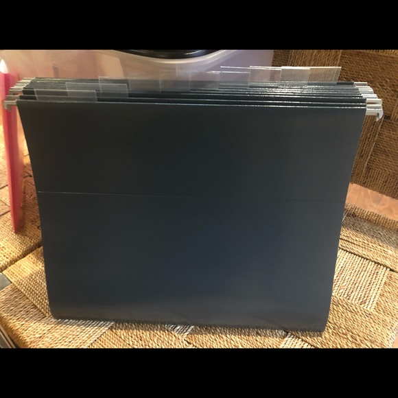 Portable File Tote With Folders - Picture 3 of 6